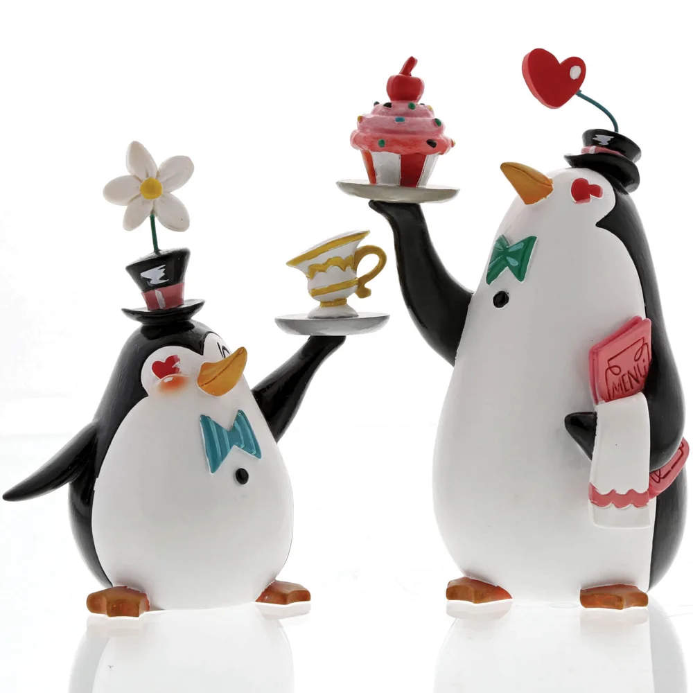 Miss Mindy Pinguine als Kellner Figur Bild 1