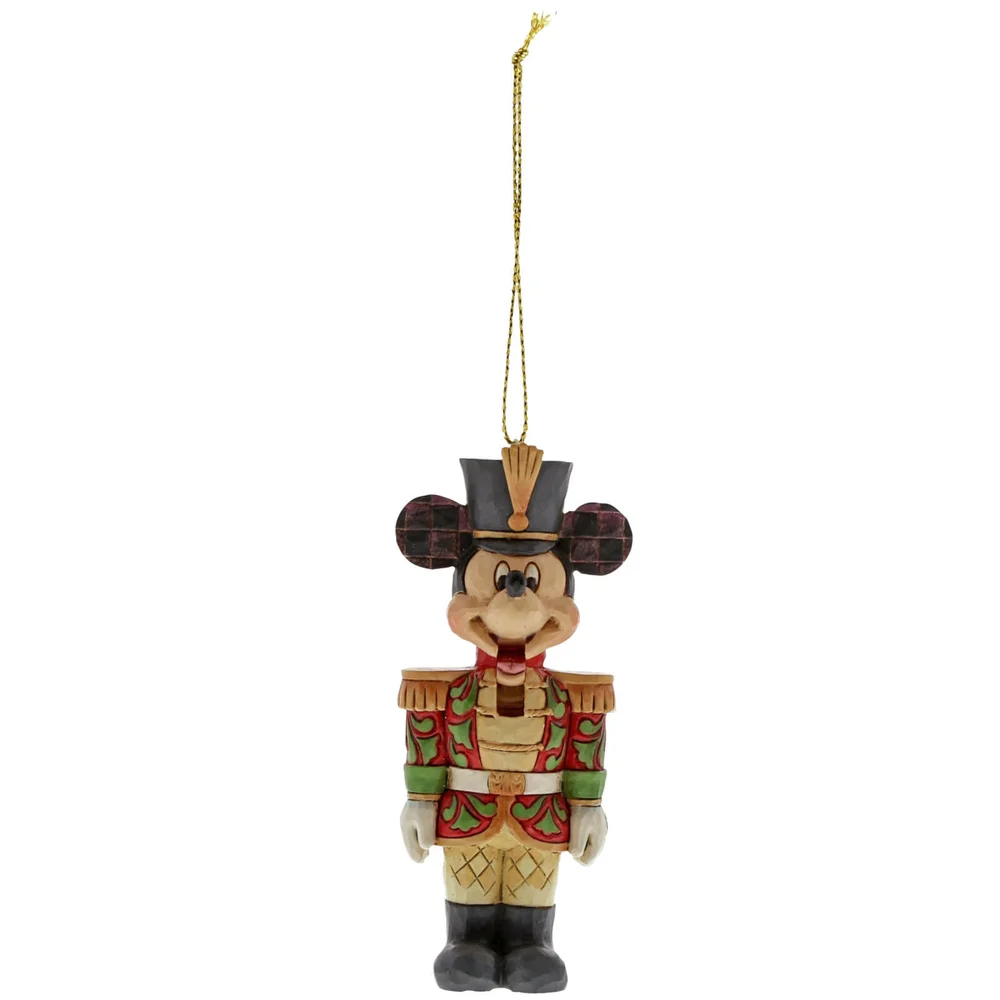 Disney Traditions Mickey Mouse Nutcracker Hanging Ornament Bild 1