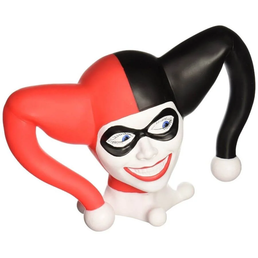 Monogram DC Comics Harley Quinn 11" Money Bust Bank Bild 1
