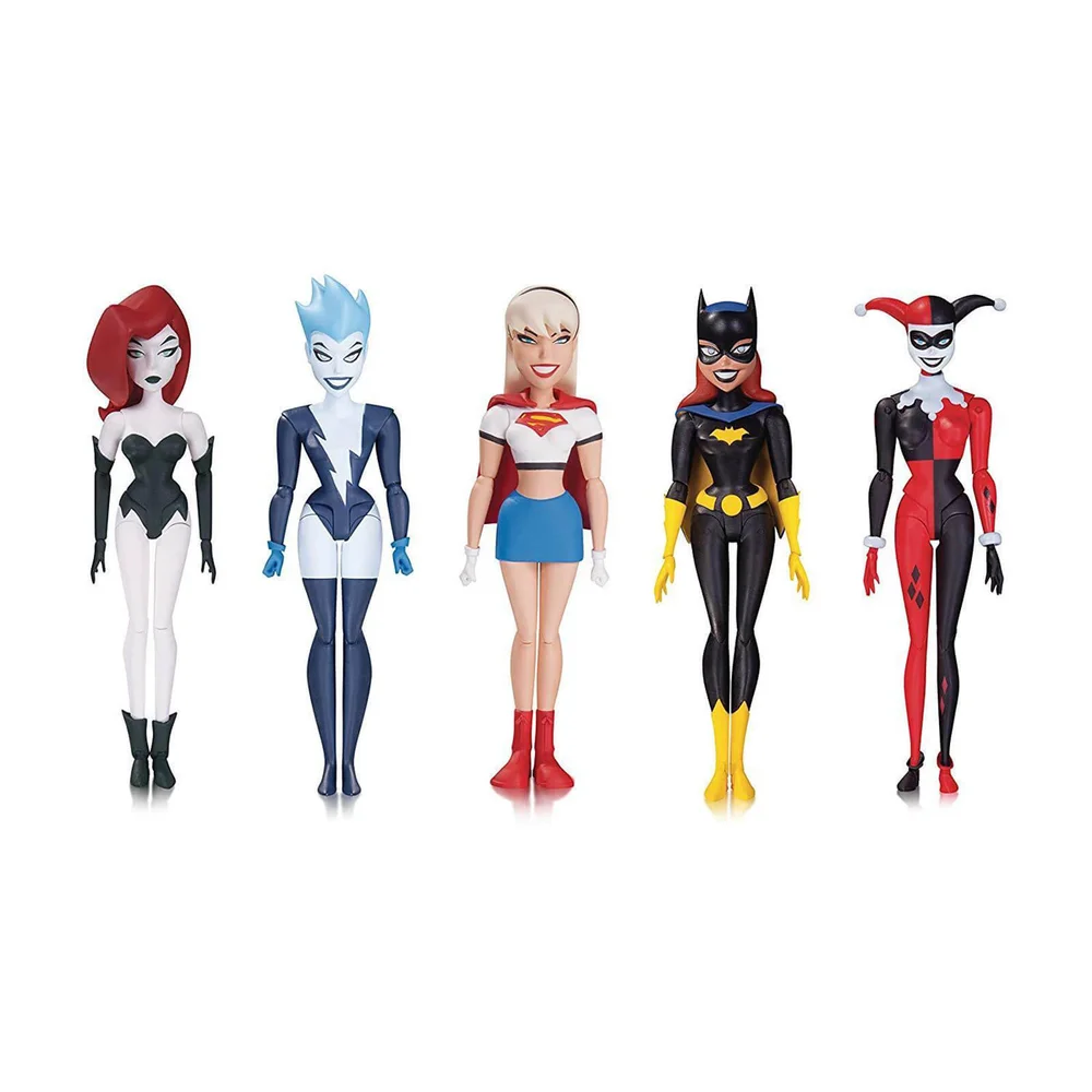 DC Comics Batman Animated Nba Girls Night Out 5 Pack Action Figure Bild 1