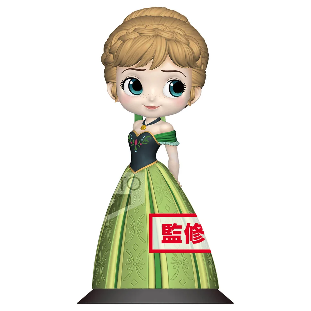 Banpresto Q Posket Disney Frozen Anna Coronation Style Figure 14cm (Pastel Colour Version) Bild 1