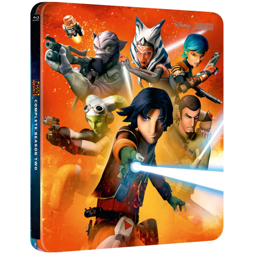 Star Wars Rebels Staffel 2 Zavvi Exklusives Steelbook Bild 1