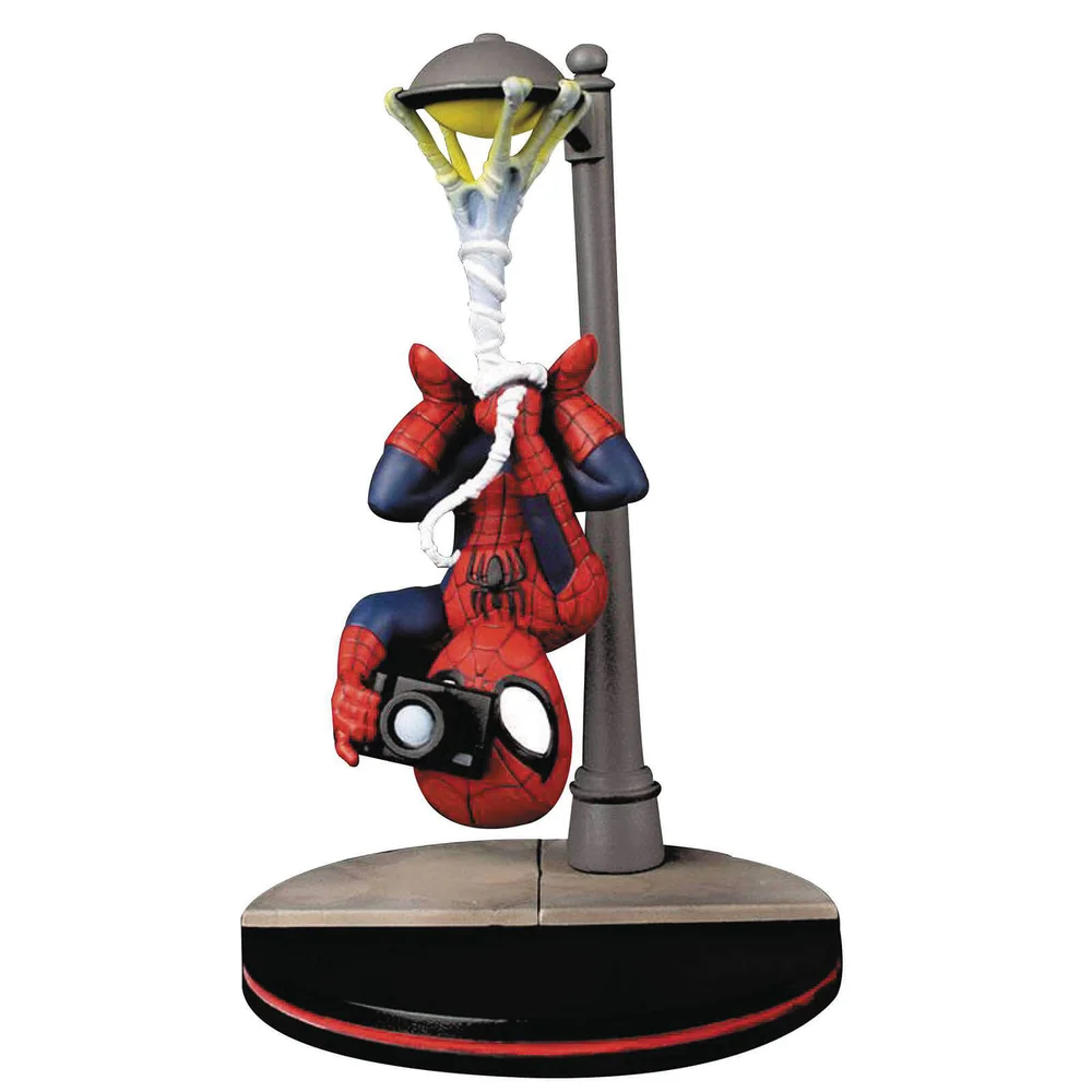 Quantum Mechanix Marvel Spider-Man Spider Cam Q-Fig Diorama Bild 1
