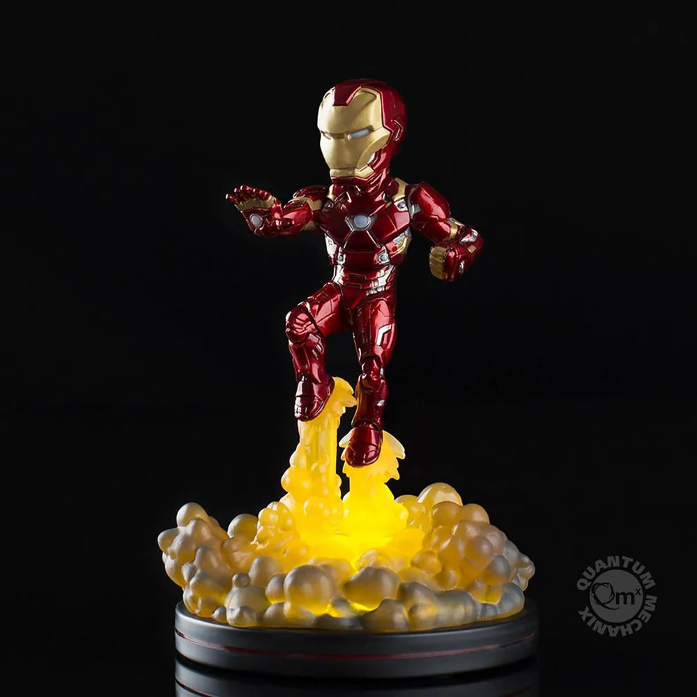 Marvel Captain America: Civil War Iron Man Light-Up Q-Fig FX Diorama Bild 1