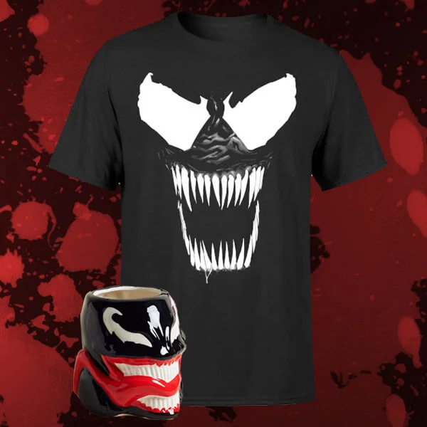 Villainous Venom Marvel Paket - S - Schwarz Bild 1
