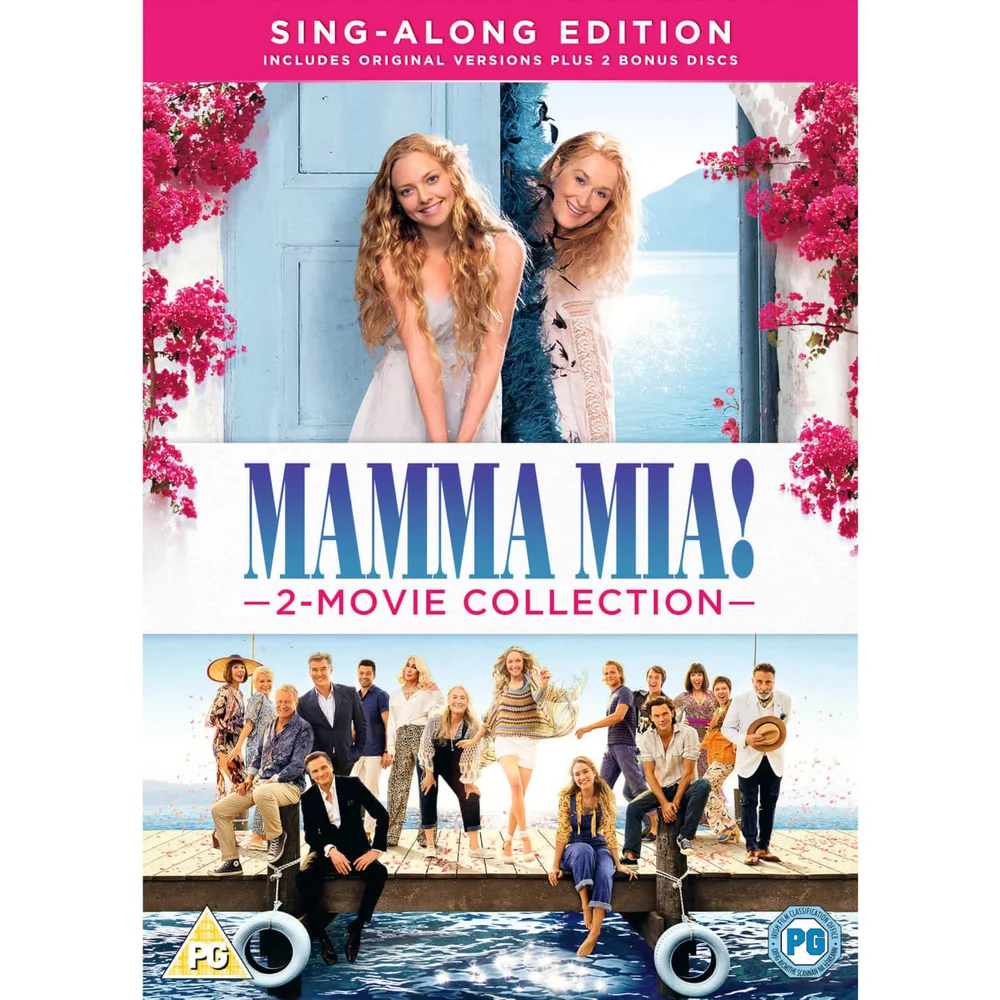 Mamma Mia! 2-Filme-Kollektion - Sing-Along Edition (DVD + 2 Bonus Discs) Bild 1