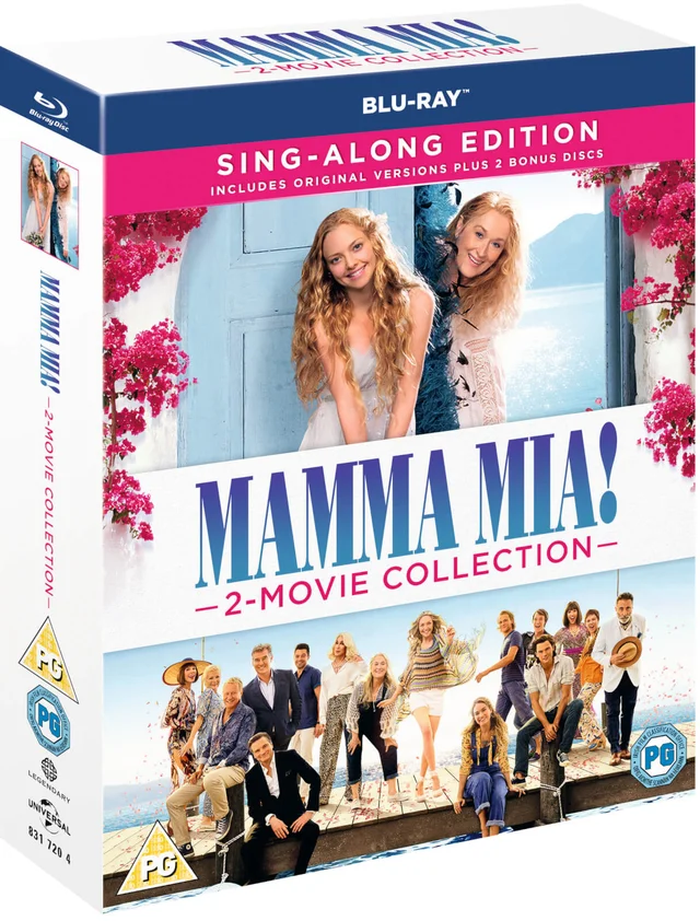 Mamma Mia! 2-Filme-Sammlung - Sing-Along Edition (Blu-ray + 2 Bonus Discs)