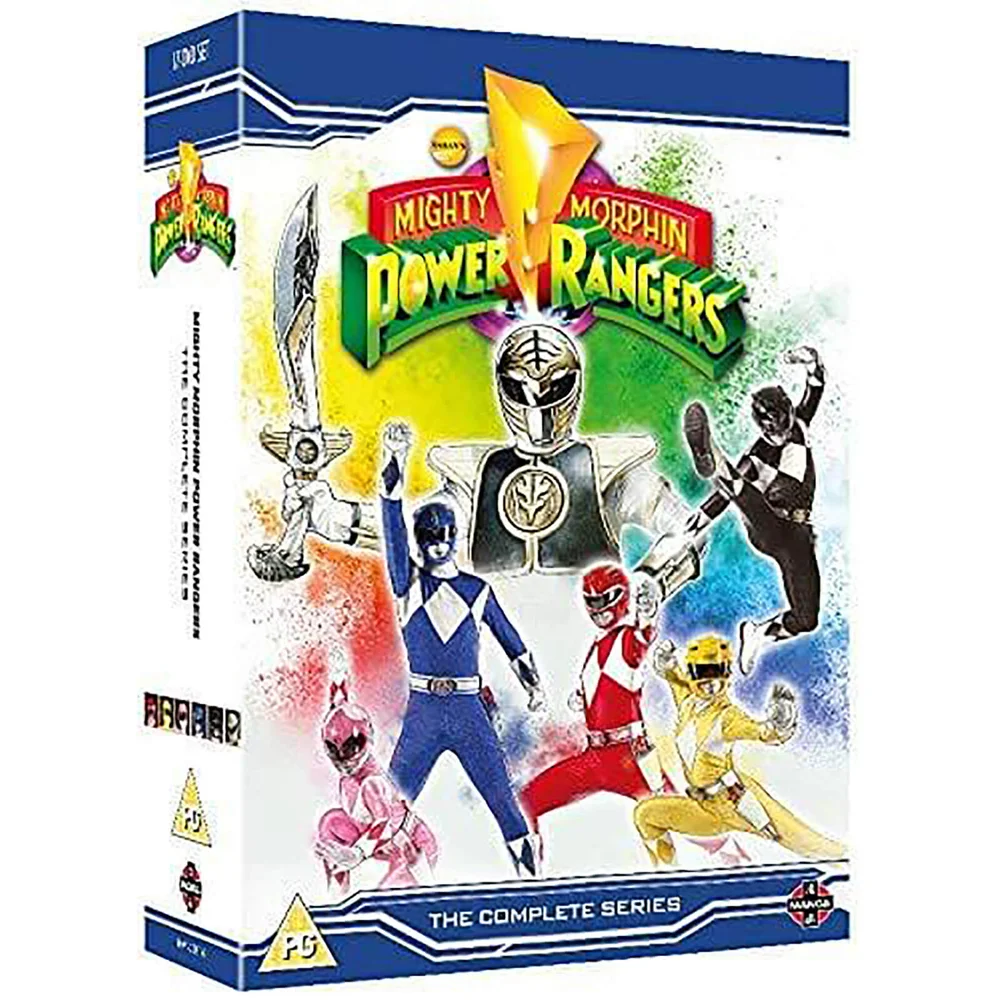 Mighty Morphin Power Rangers Komplette Staffel 1-3 Sammlung Bild 1