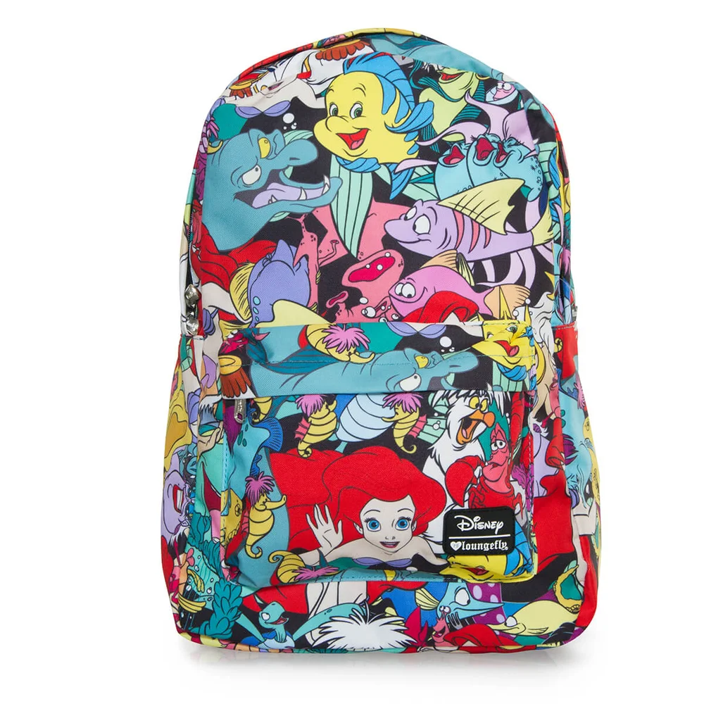 Loungefly Disney The Little Mermaid Ariel Characters AOP Backpack Bild 1