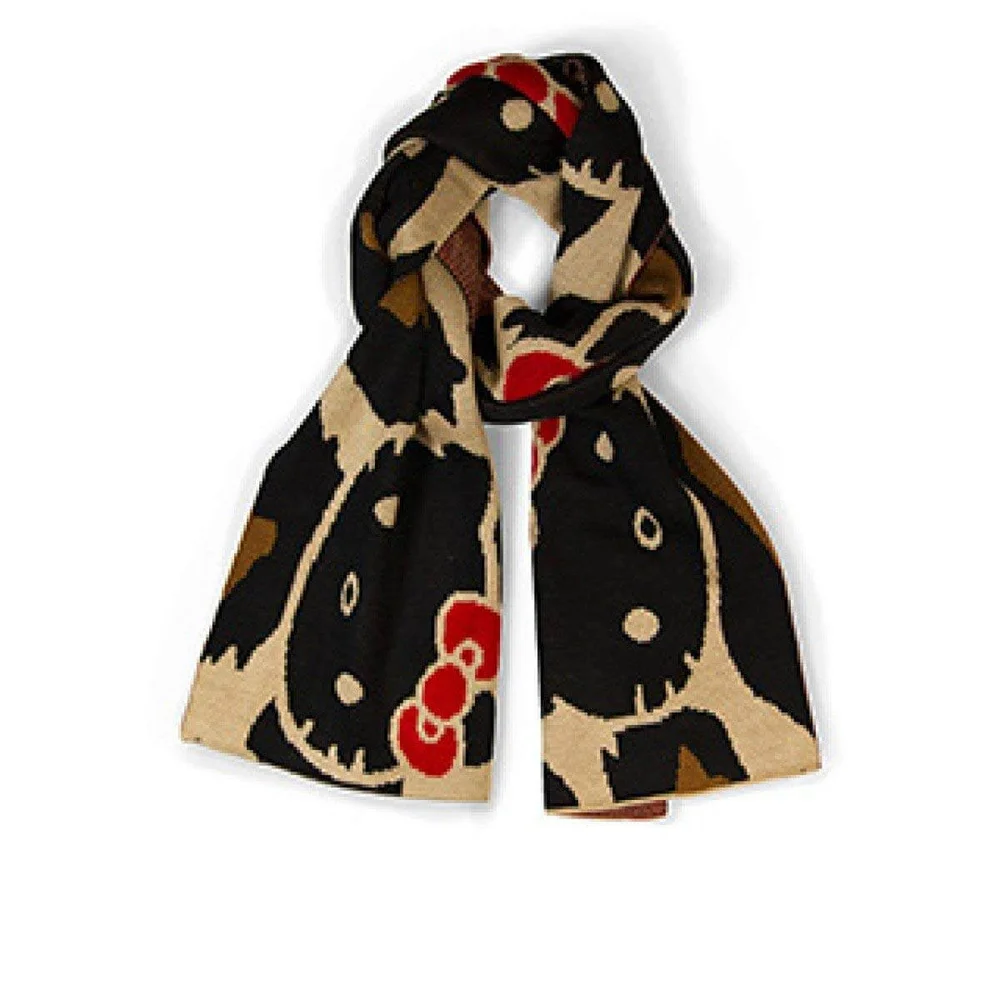 Loungefly Sanrio Hello Kitty Brown Leopard Scarf Bild 1
