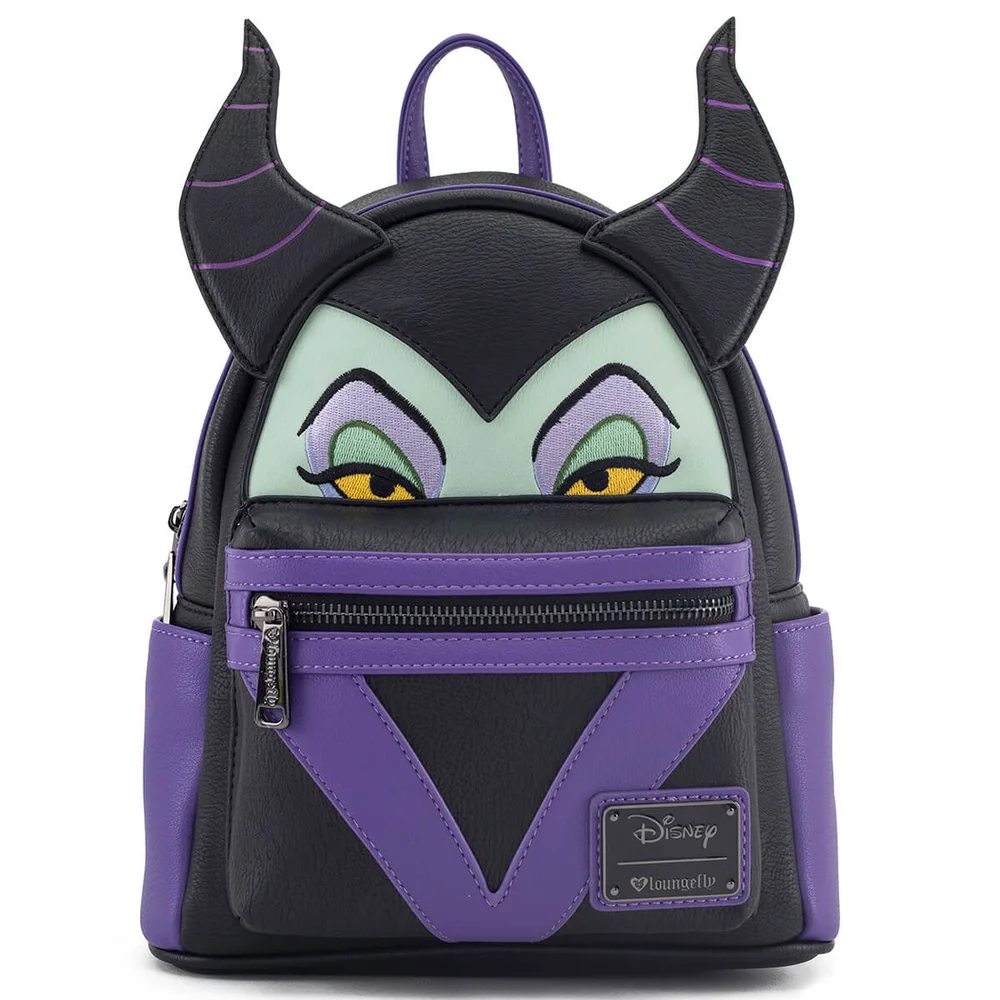 Loungefly Disney Maleficent Face Mini Backpack Bild 1