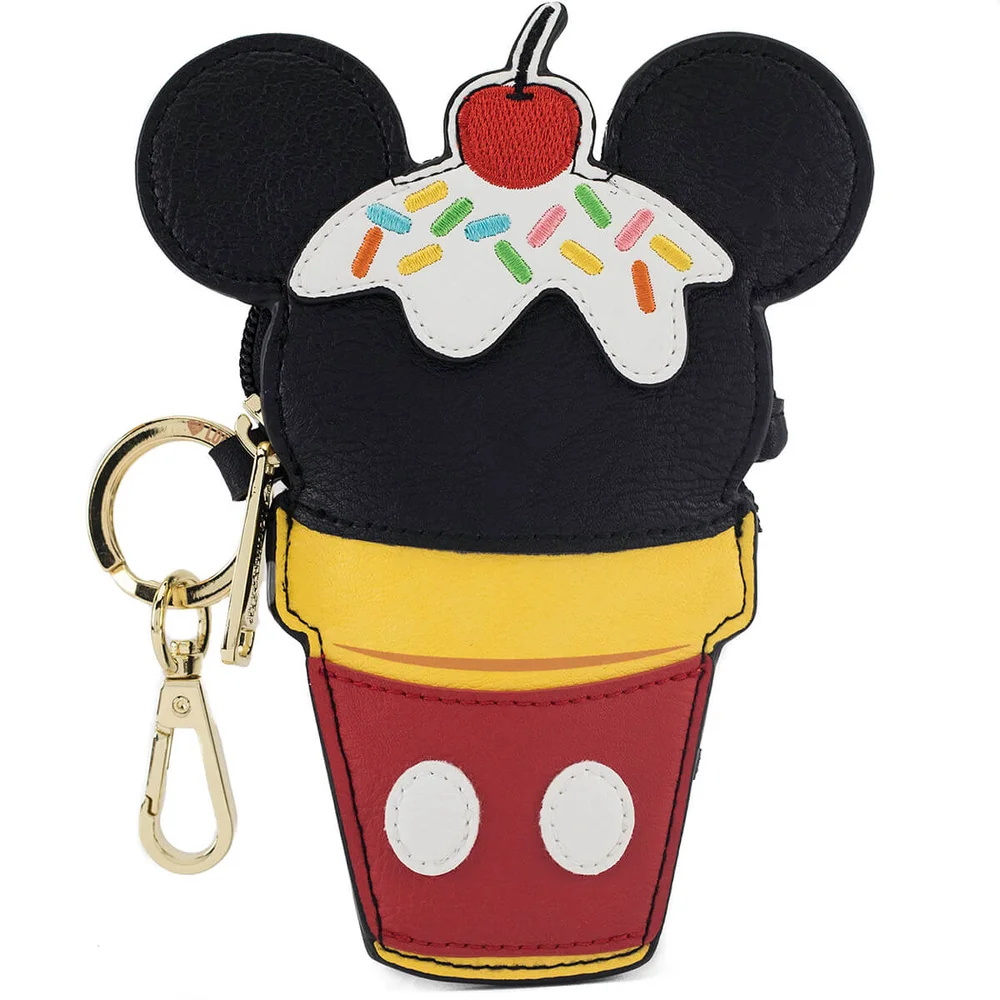 Loungefly Disney Mickey Mouse Ice Cream Cone Coin Bag Bild 1