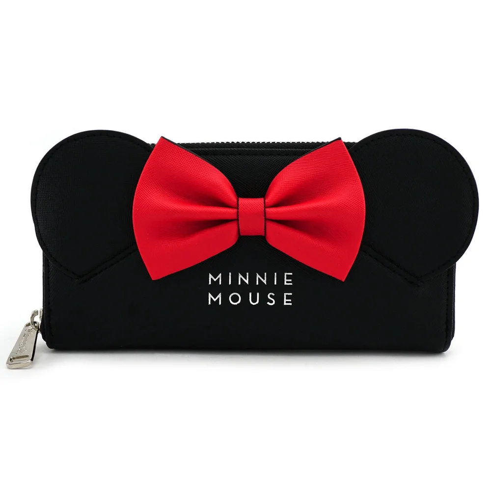 Loungefly Disney Minnie Mouse with Ears and Bow Wallet Bild 1
