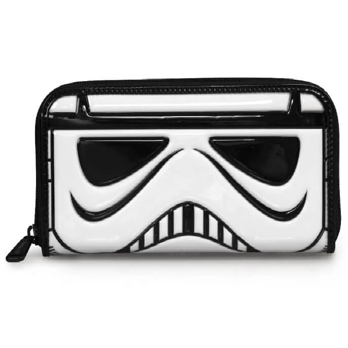 Loungefly Star Wars Stormtrooper Patent Face Wallet Bild 1