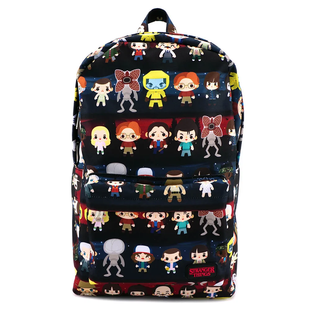 Loungefly Stranger Things Baby Characters AOP Print Backpack Bag Bild 1