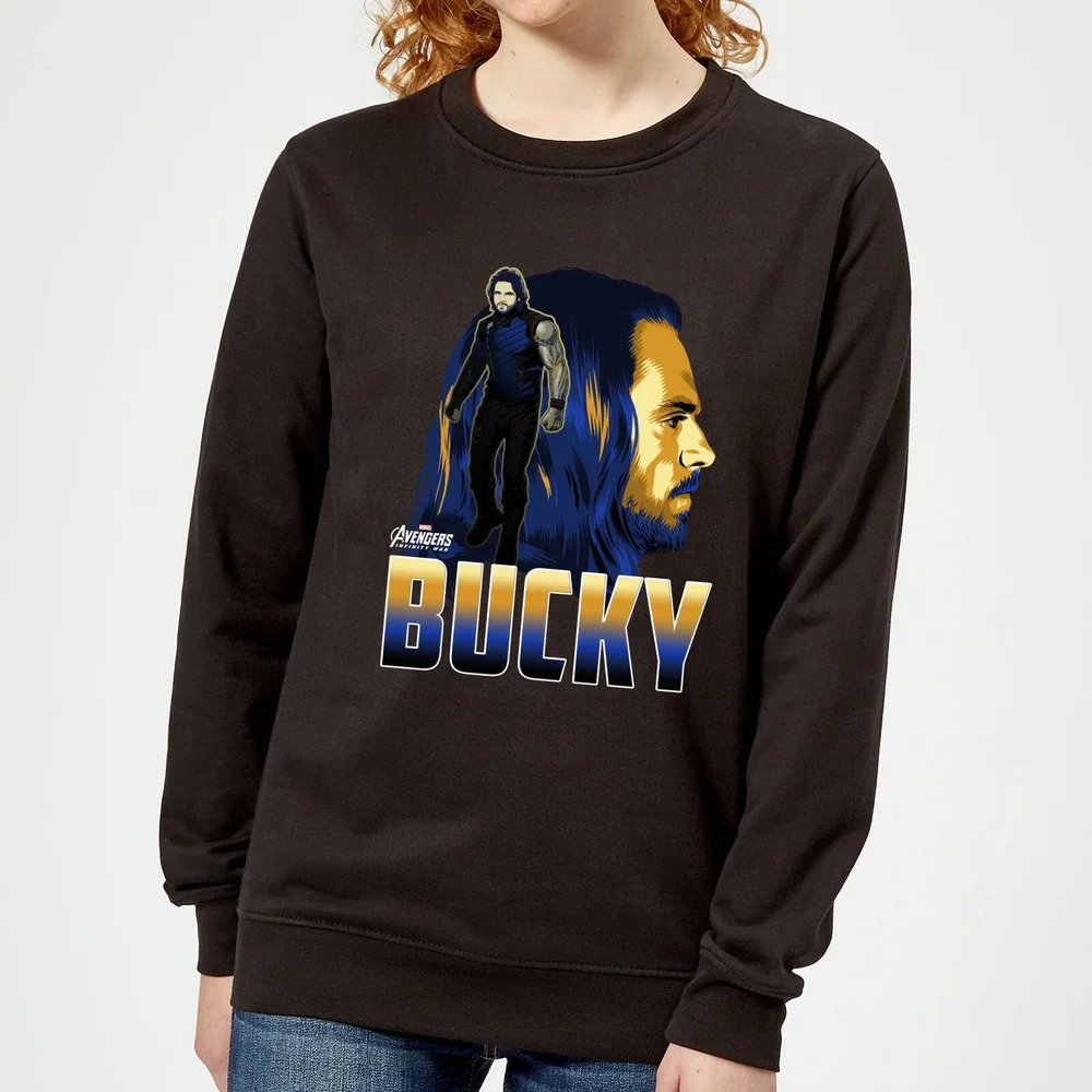 Avengers Bucky Damen Pullover - Schwarz - S Bild 1