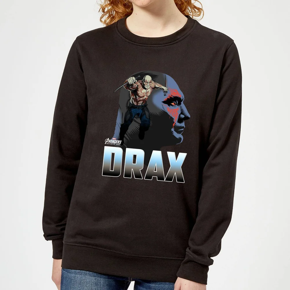Avengers Drax Damen Pullover - Schwarz - S Bild 1