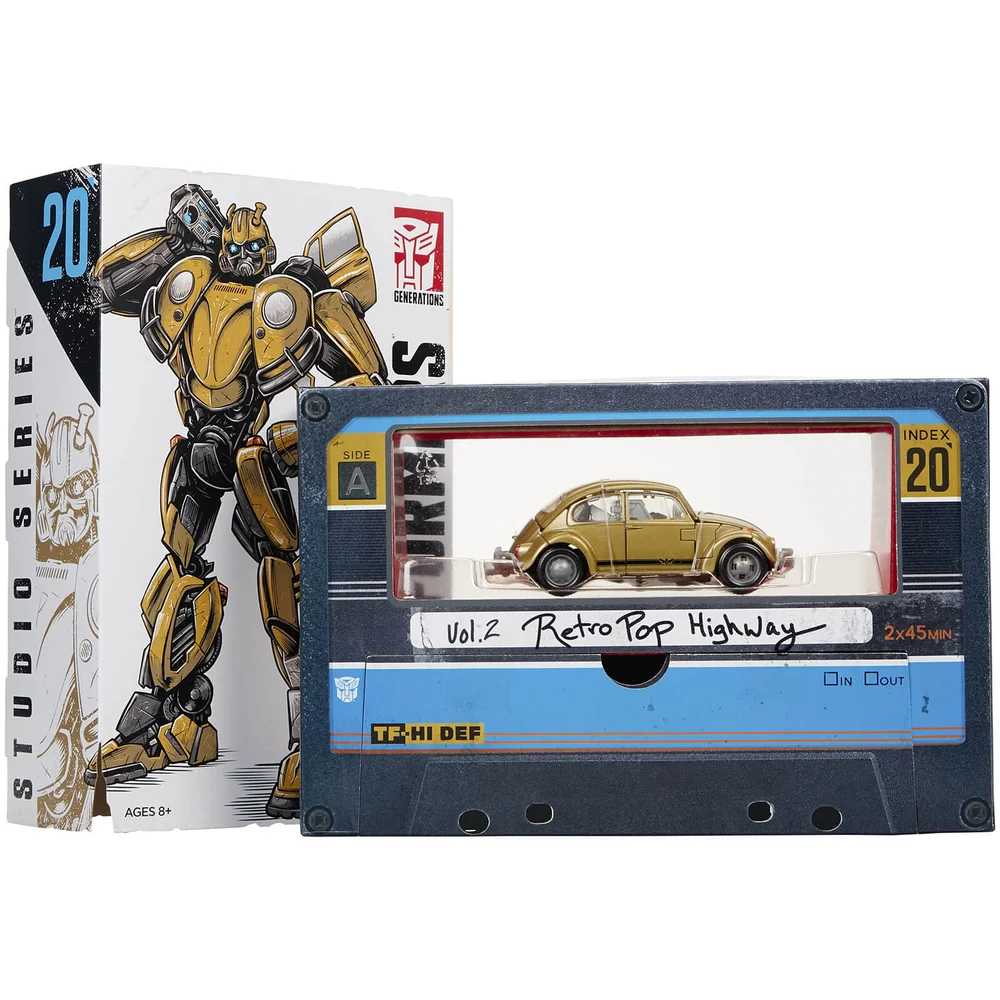 Hasbro Transformers: Studio Series 20 Bumblebee Gold Volkswagen Beetle Vol. 2 Retro Pop Highway Bild 1