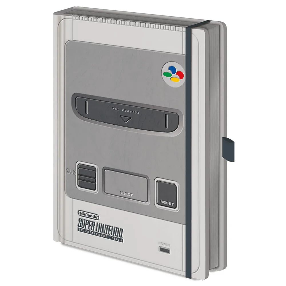 Nintendo (SNES) Premium A5 Notebook Bild 1