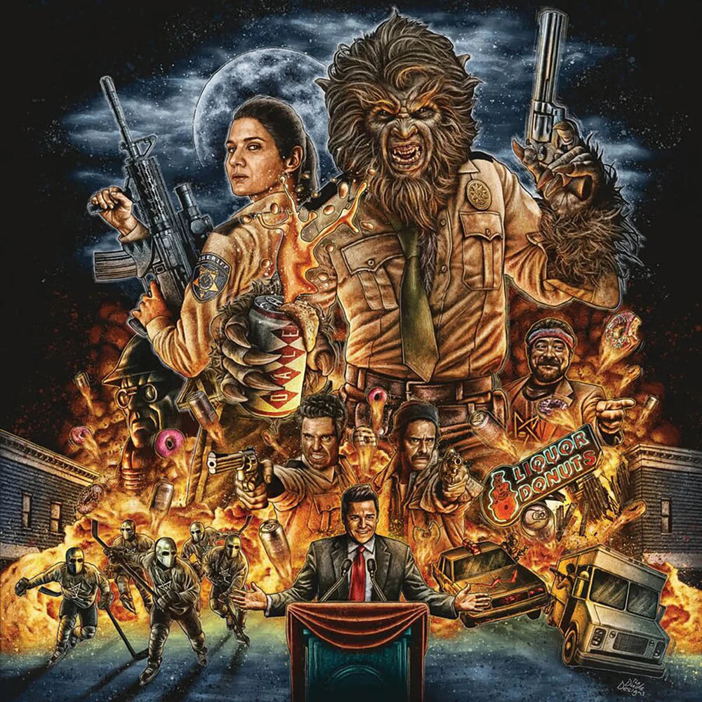 Another Wolfcop (Original-Soundtrack) – limitierte Auflage, LP aus schwarzem Vinyl (250 Kopien weltweit) Bild 1