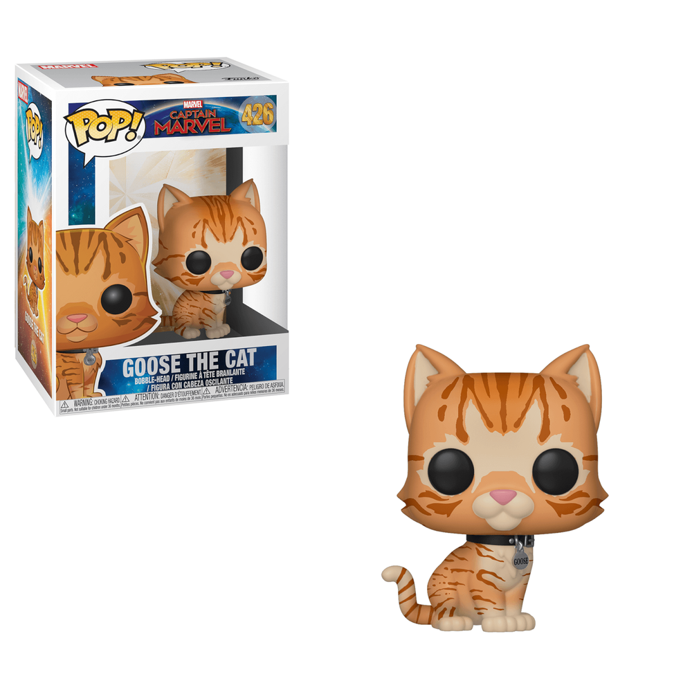 Marvel Captain Marvel Gans die Katze Pop! Vinylfigur Bild 1