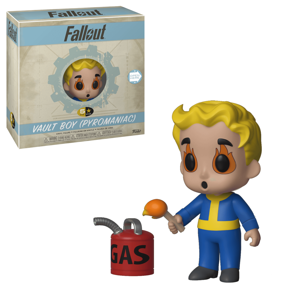 5 Star Fallout S2 Vault Boy (Pyromaniac) Vinyl Figur Bild 1