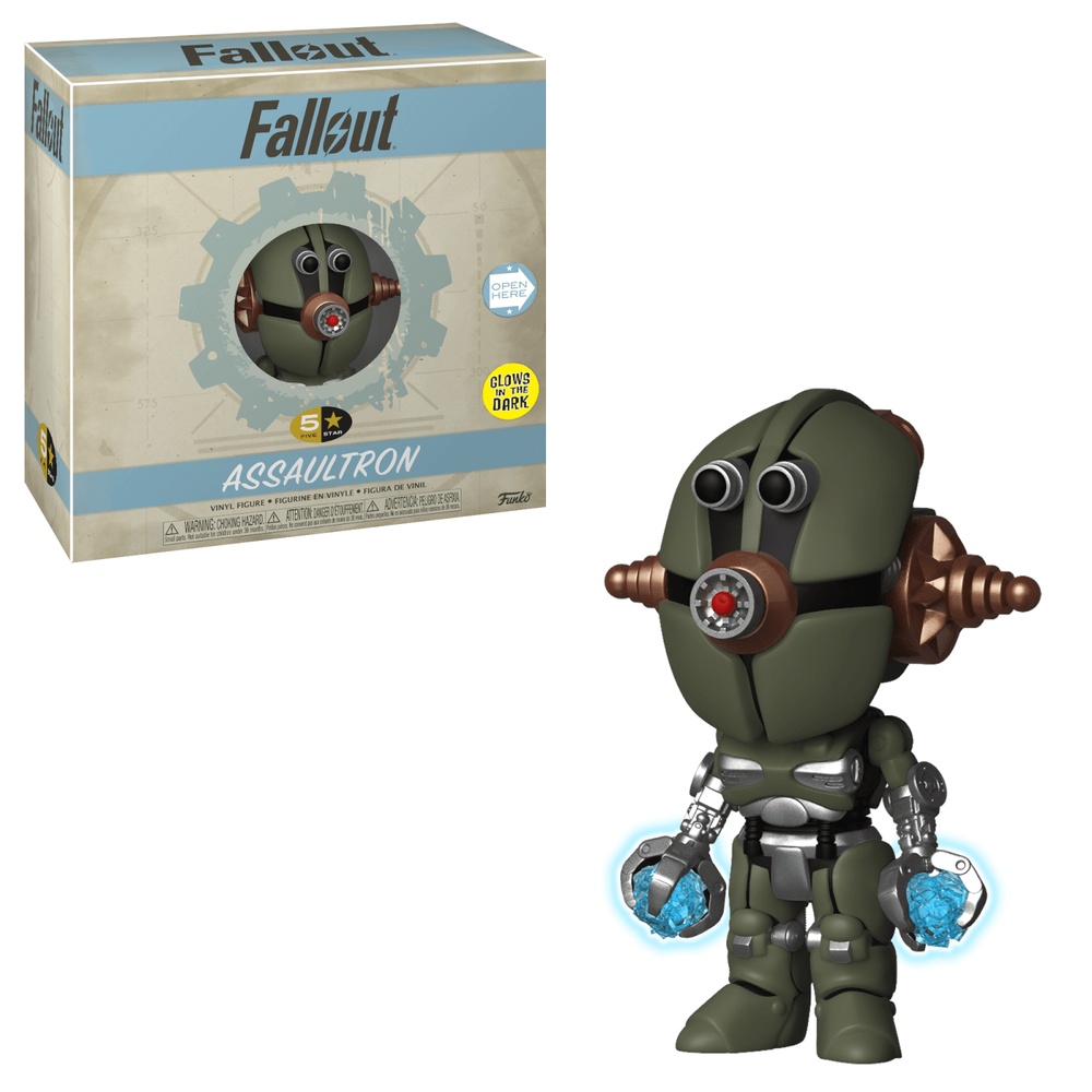 5 Star Fallout S2 Assaultron Vinyl Figur Bild 1