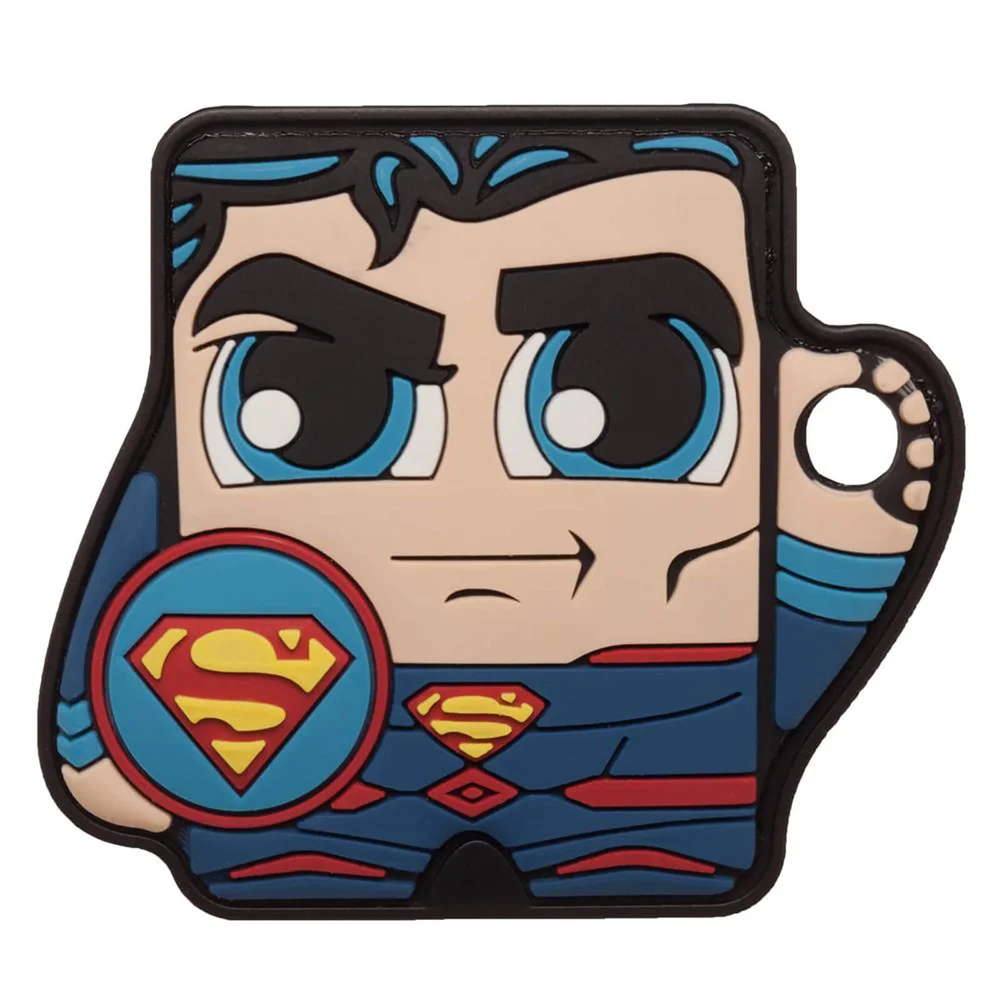 FoundMi DC Superman Gummi-Schlüsselfinder Bild 1
