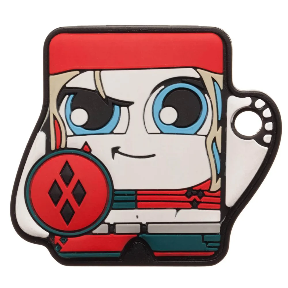 FoundMi DC Harley Quinn Gummi-Schlüsselfinder Bild 1