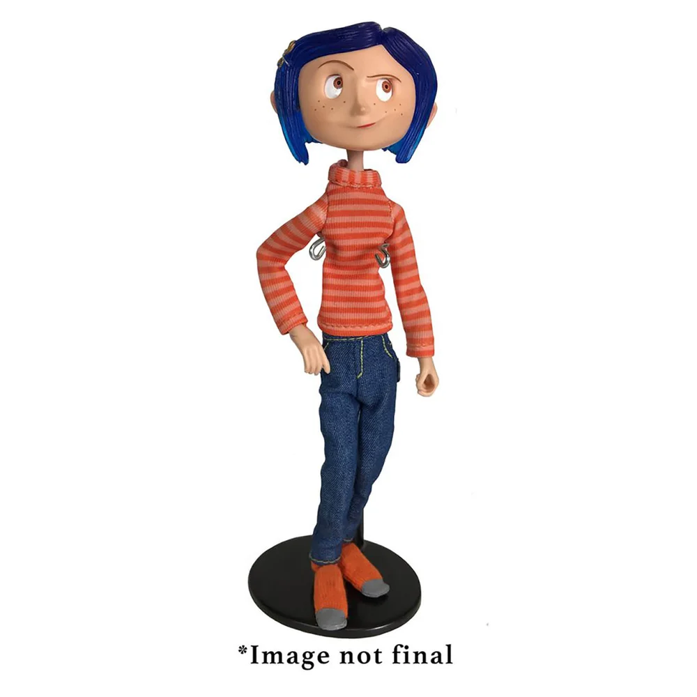NECA Coraline - Articulated Figure - Coraline in Striped Shirt and Jeans Bild 1