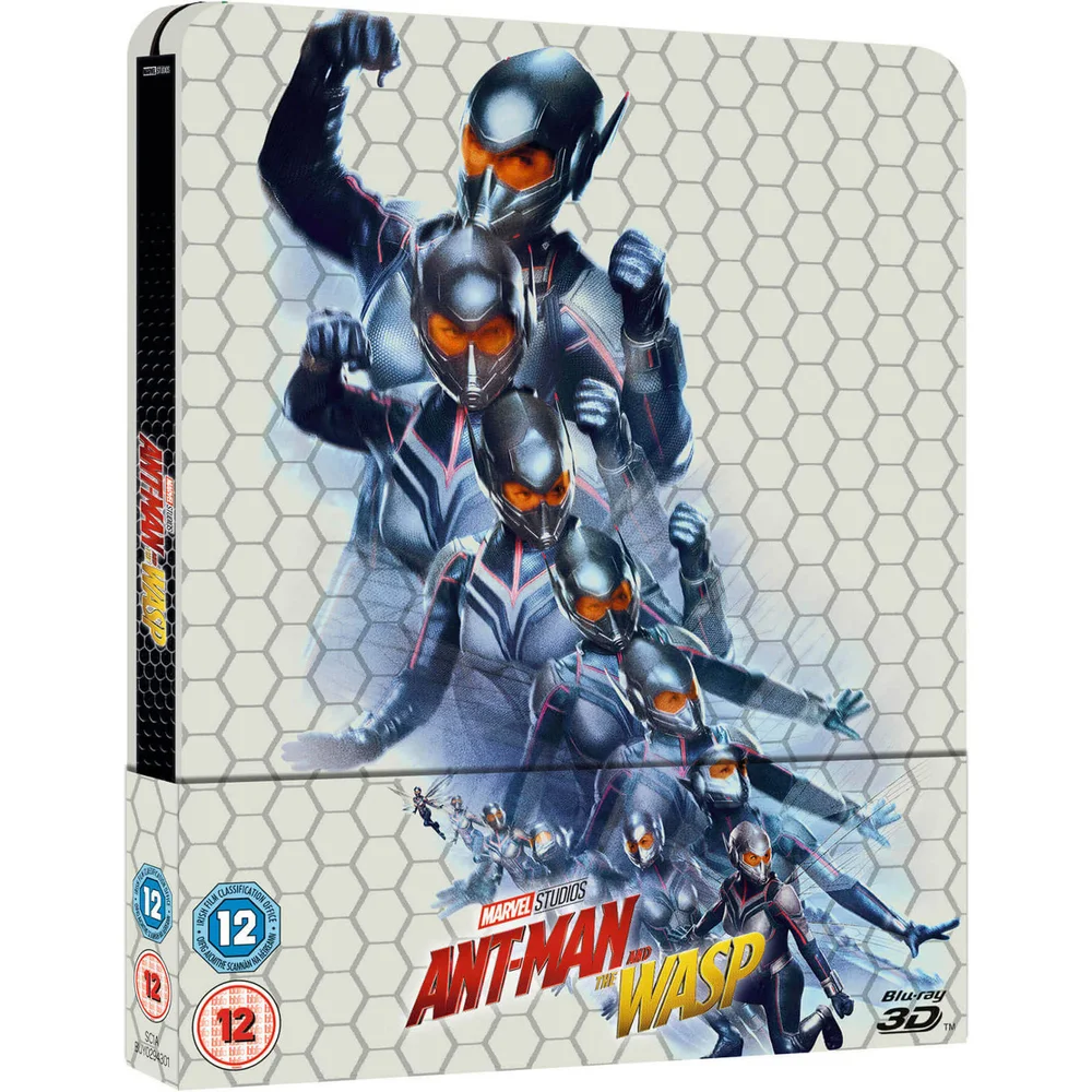 Ant-Man and the Wasp - 3D (Inkl. 2D Version) Zavvi UK Exklusives Steelbook Bild 1