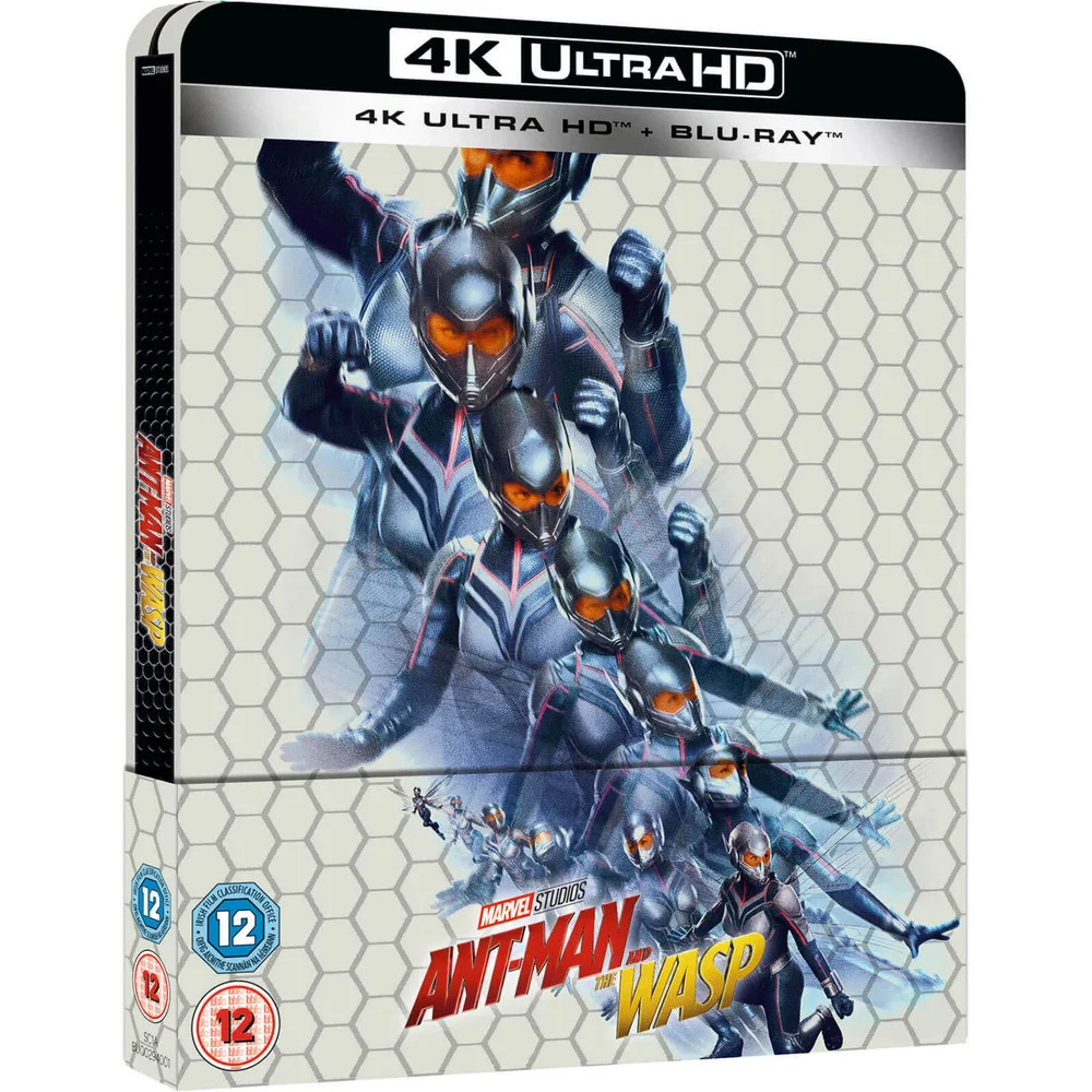 Ant-Man and the Wasp - 4K Ultra HD (Inklusive 2D Version) Zavvi Exclusive Steelbook Bild 1