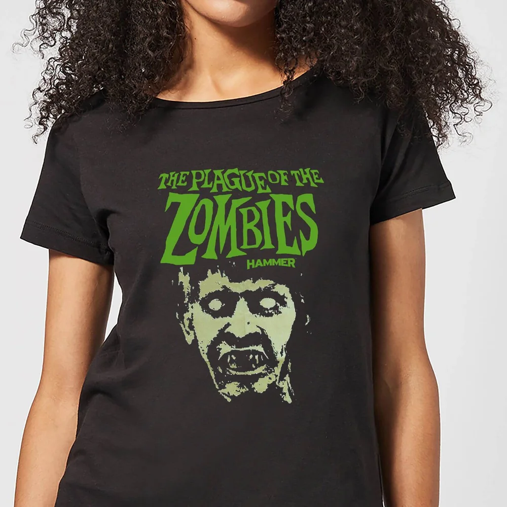 Hammer Horror Plague Of The Zombies Portrait Women's T-Shirt - Black - S Bild 1