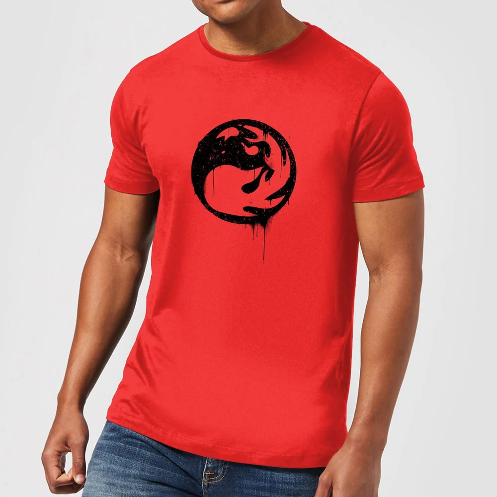 Magic The Gathering Red Mana Splatter Men's T-Shirt - Red - S Bild 1