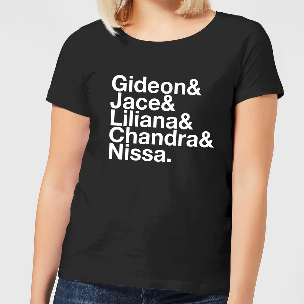 Magic The Gathering Names Women's T-Shirt - Black - S - Schwarz Bild 1
