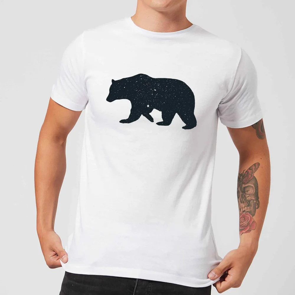 Florent Bodart Bear Men's T-Shirt - White - 5XL Bild 1
