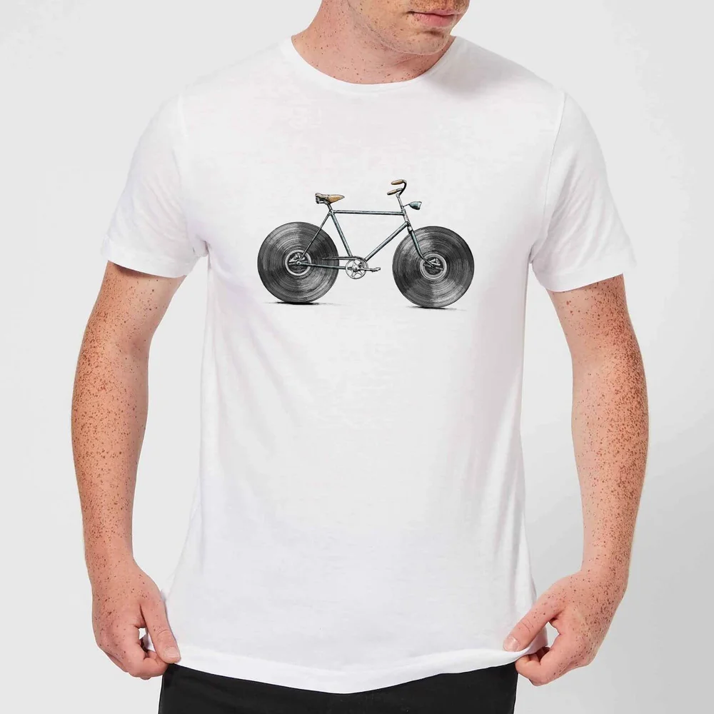 Florent Bodart Velophone Men's T-Shirt - White - 5XL Bild 1