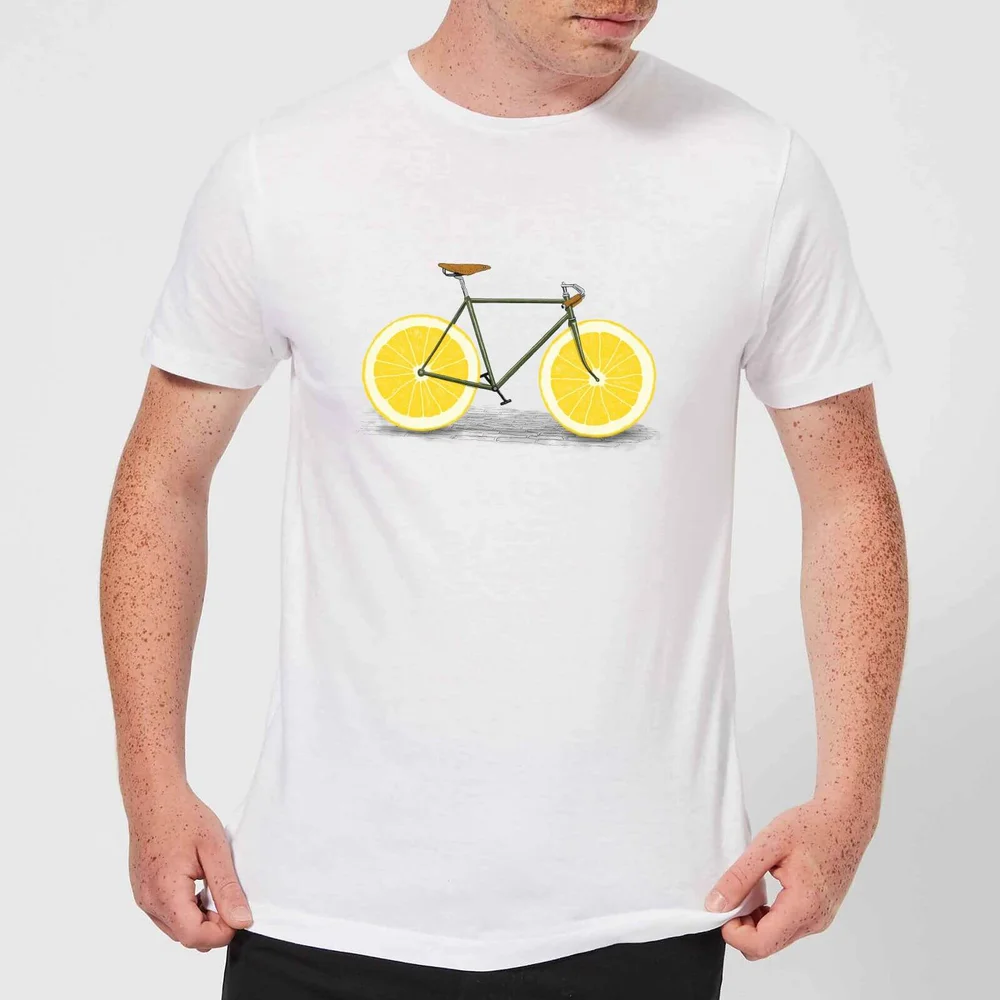 Florent Bodart Citrus Lemon Men's T-Shirt - White - 5XL Bild 1
