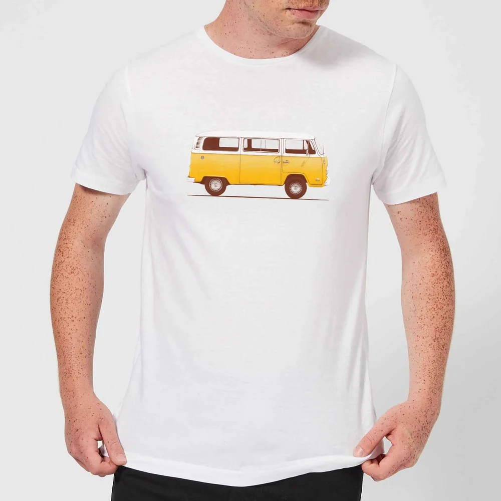 Florent Bodart Yellow Van Men's T-Shirt - White - 5XL Bild 1