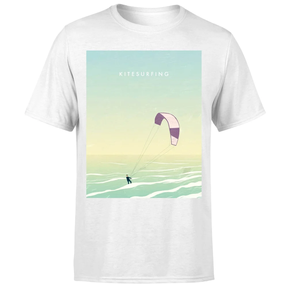 Kitesurfing Men's T-Shirt - White - 5XL Bild 1