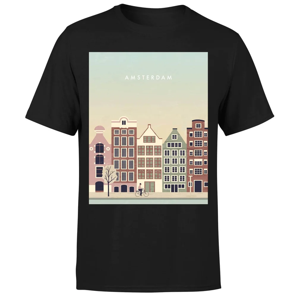 Amsterdam Men's T-Shirt - Black - 3XL - Schwarz Bild 1