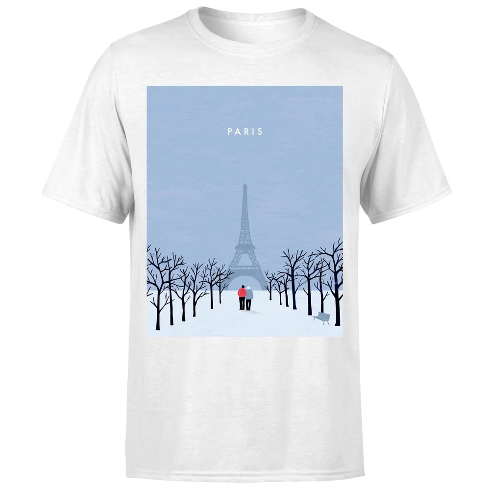 Paris Men's T-Shirt - White - 5XL Bild 1