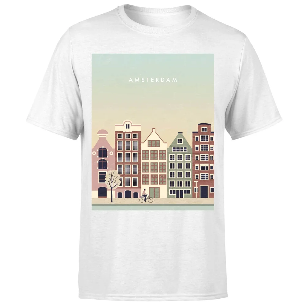 Amsterdam Men's T-Shirt - White - 5XL Bild 1