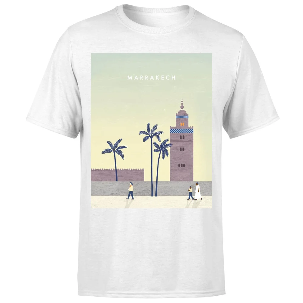 Marrakech Men's T-Shirt - White - 5XL Bild 1