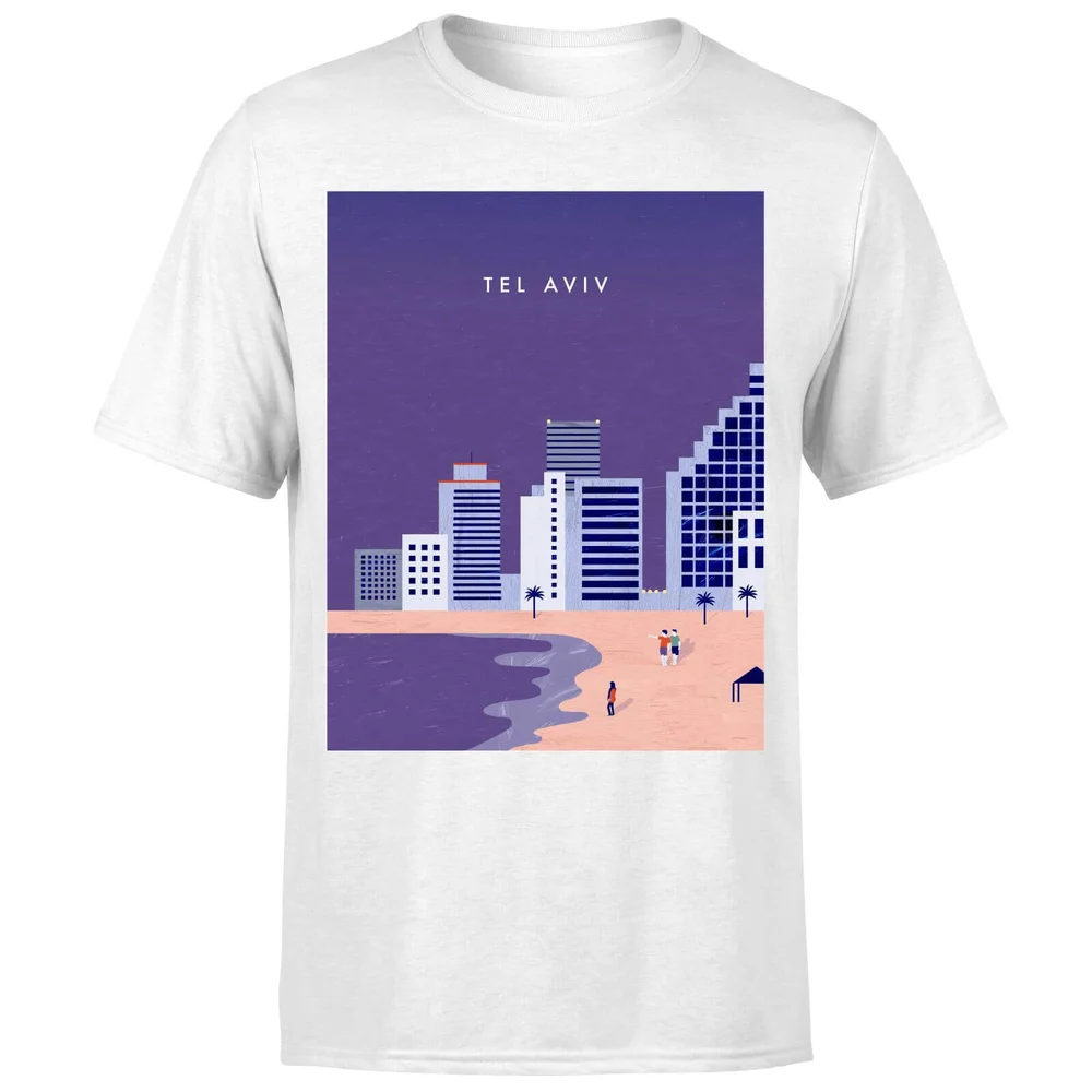 Tel Aviv Men's T-Shirt - White - 5XL Bild 1