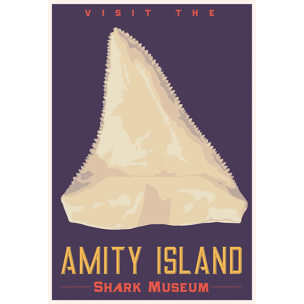 Jaws "Shark Museum" by Steve Thomas Limited Edition 13 x 19 Inch Fine Art Giclee - SDCC Exclusive Bild 1