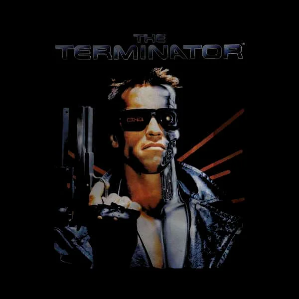 Terminator Vintage Men's T-Shirt - Black