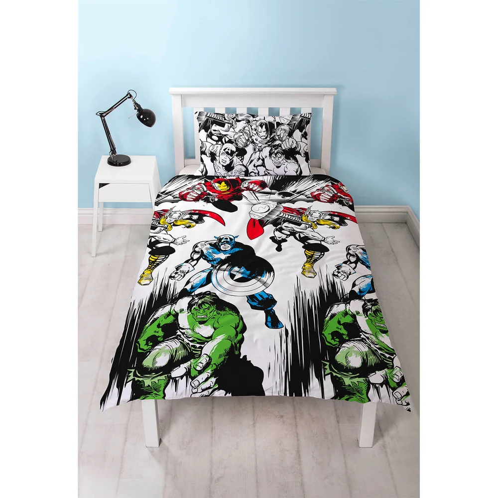 Marvel Comics Crop Duvet Set - 1 Stck Bild 1