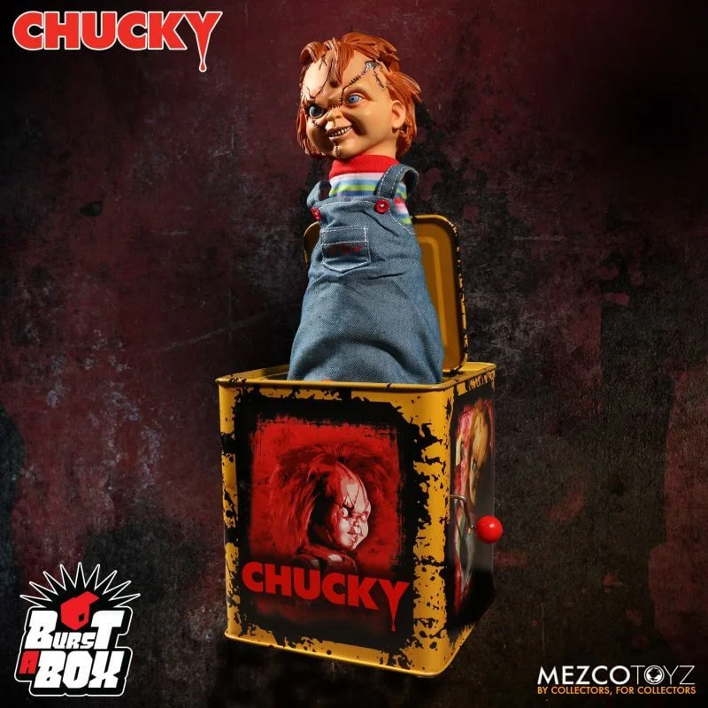 Mezco Chucky Springfigur-Box Bild 1