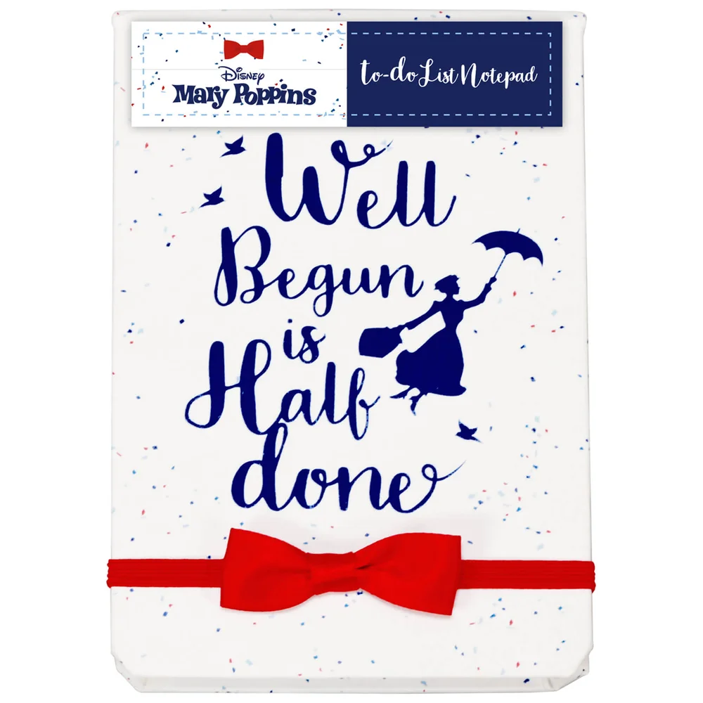 Mary Poppins Aufgabeliste Notizbuch - Practically Perfect Bild 1